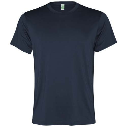 T-shirt publicitaire recyclé 130g homme Slam Roly Bleu marine